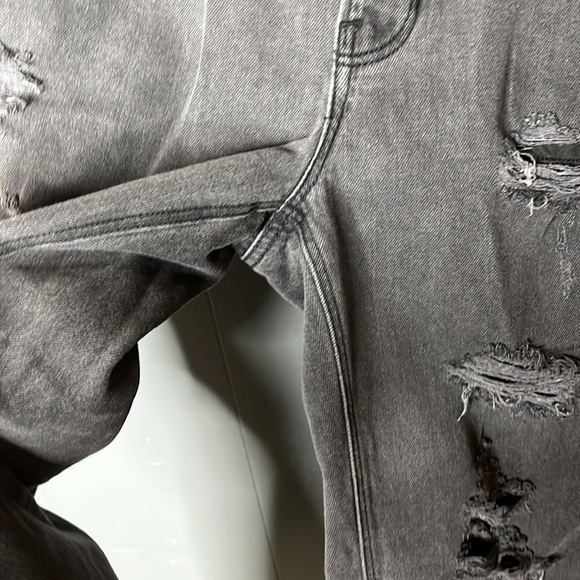 AEO Vintage Hi-Rise Black Jeans Size 8 Long - Picture 8 of 10